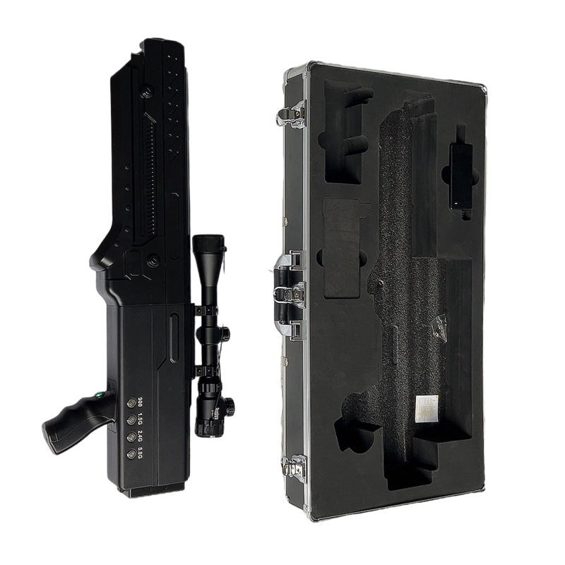  桂阳手持便携式枪型低空防御反制四通道A型