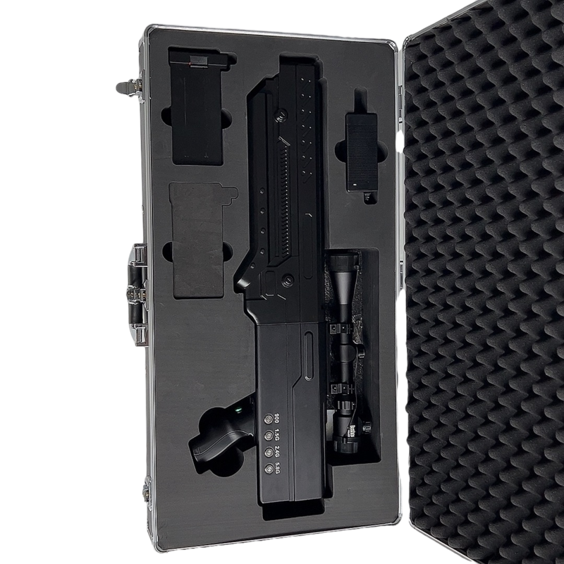  桂阳手持便携式枪型低空防御反制四通道B型